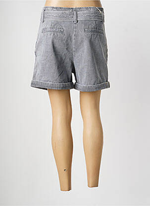 Șort țesătură denim talie înaltă gri ARTLOVE femeie
