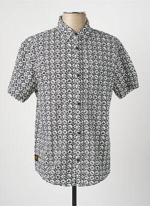 Cămașă cu mâneci scurte buzunare alb DAYTONA homme