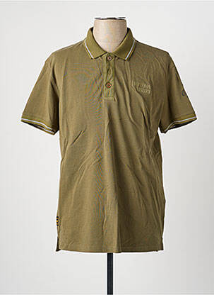 Polo croială dreaptă mâneci scurte verde DAYTONA homme