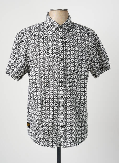 Cămașă cu mâneci scurte buzunare alb DAYTONA homme