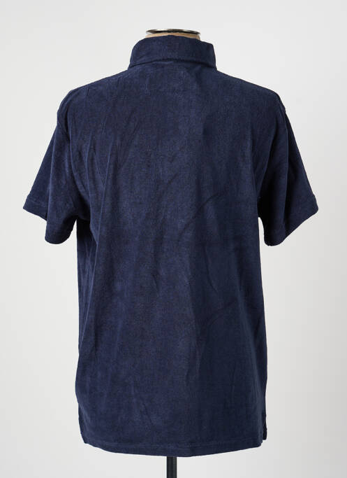 Polo croială cambrată mâneci scurte albastru DAYTONA homme