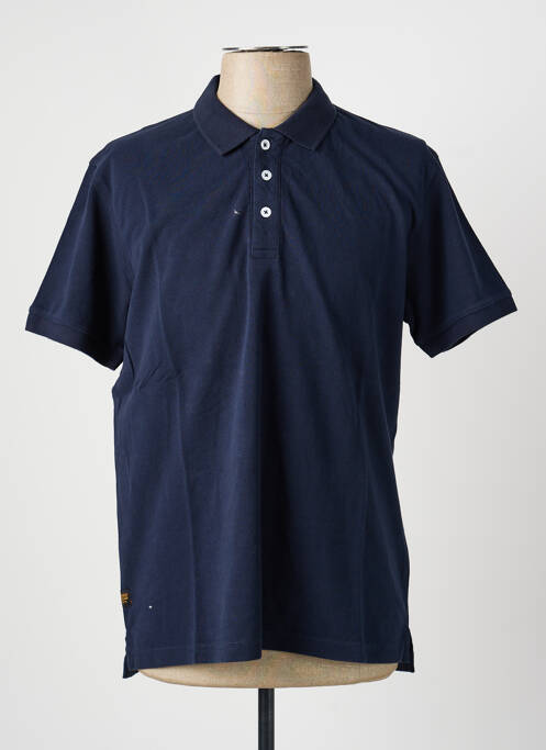 Polo elasticitate fără mâneci albastru închis DAYTONA homme