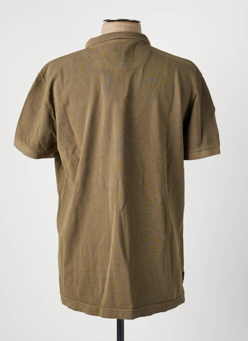 Polo elasticitate mâneci scurte verde DAYTONA homme