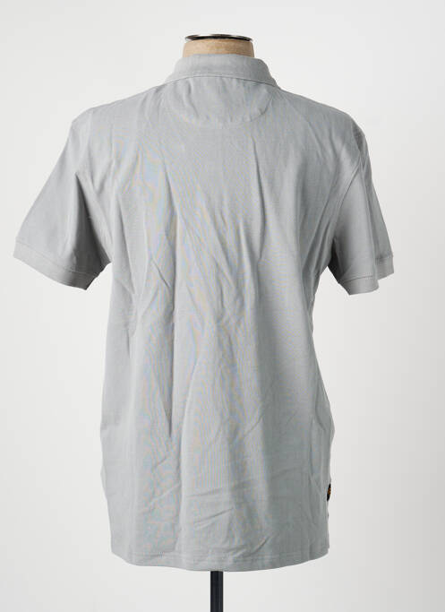 Polo elasticitate mâneci scurte gri DAYTONA homme