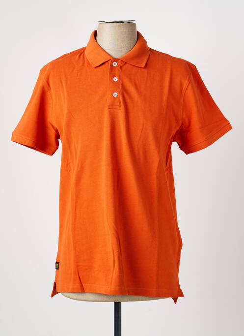 Polo elasticitate mâneci scurte portocaliu DAYTONA homme