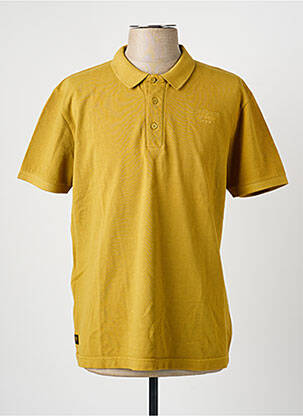Polo elasticitate mâneci scurte galben DAYTONA homme