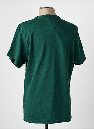 Tricou croială dreaptă mâneci scurte verde închis DAYTONA bărbat