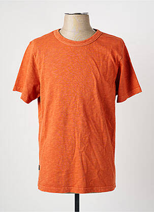Tricou elasticitate mâneci scurte portocaliu DAYTONA homme