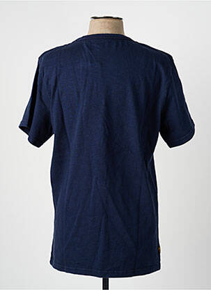 Tricou croială dreaptă mâneci scurte albastru DAYTONA bărbat