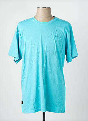 Tricou elasticitate mâneci scurte albastru DAYTONA homme