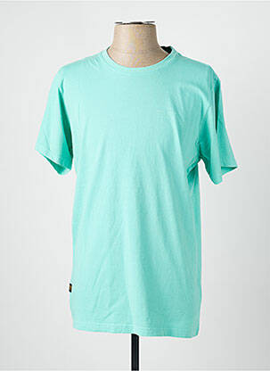 Tricou elasticitate mâneci scurte albastru deschis DAYTONA homme
