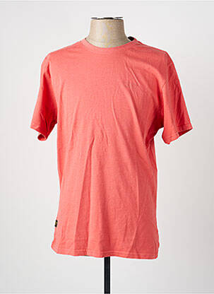 Tricou elasticitate mâneci scurte roz DAYTONA homme