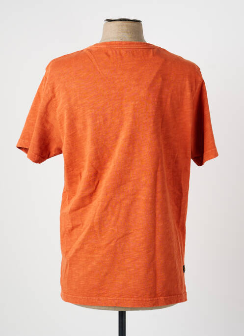 Tricou elasticitate mâneci scurte portocaliu DAYTONA homme