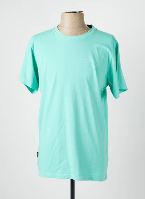 Tricou elasticitate mâneci scurte albastru deschis DAYTONA homme