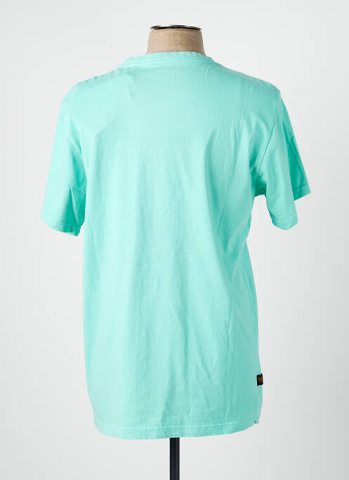 Tricou elasticitate mâneci scurte albastru deschis DAYTONA homme