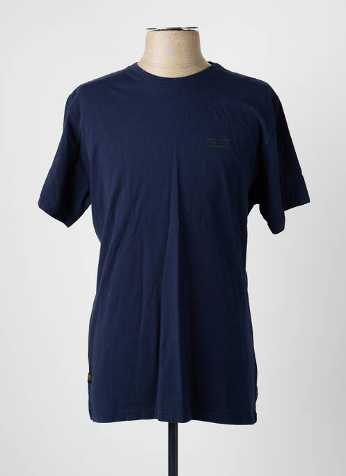 Tricou elasticitate mâneci scurte albastru închis DAYTONA homme