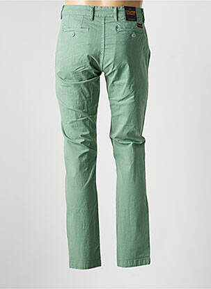 Pantalon chino elasticitate mărime normală verde DAYTONA bărbat