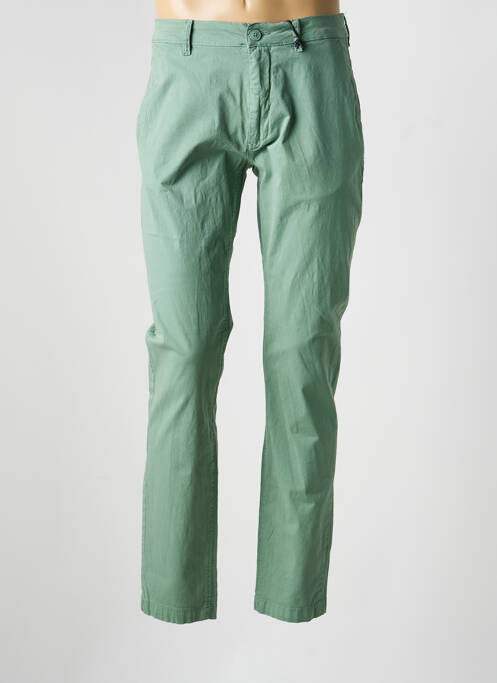 Pantalon chino elasticitate mărime normală verde DAYTONA homme