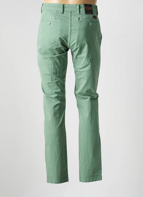 Pantalon chino elasticitate mărime normală verde DAYTONA homme