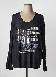 Tricou mâneci lungi mâneci lungi negru QUATTRO femme