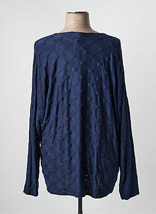 Tricou mâneci lungi mâneci lungi albastru QUATTRO femeie