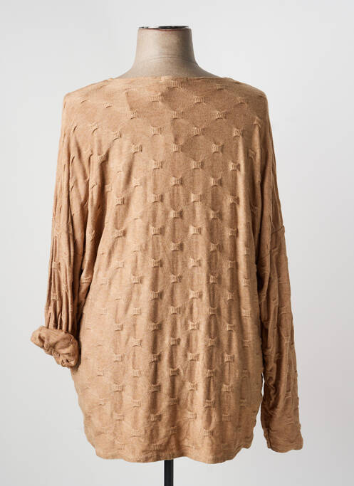 Tricou mâneci lungi mâneci lungi bej QUATTRO femme