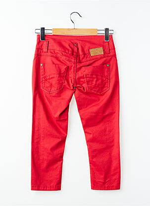 Pantalon trei sferturi talie joasă talie joasă roșu XX BY MEXX femeie