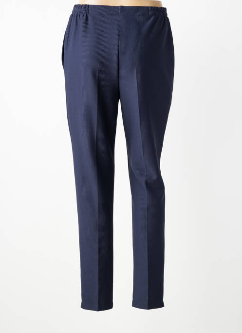 Pantalon slim talie elastică mărime normală albastru C.MISSARO femme