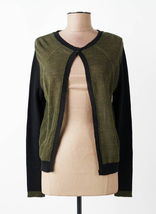 Vestă cu mâneci lungi elasticitate verde VOODOO femme