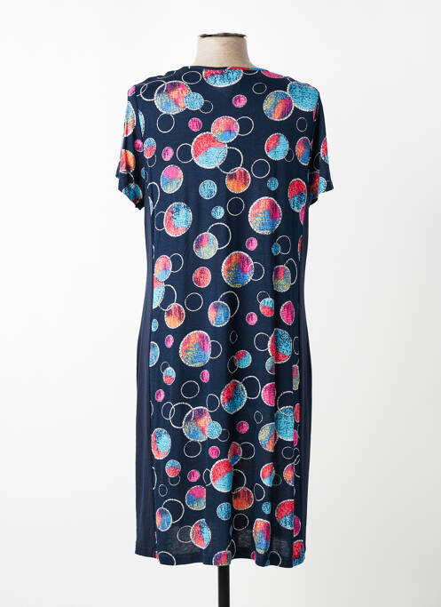 Rochie midi mâneci scurte mâneci scurte albastru GUY DUBOUIS femme