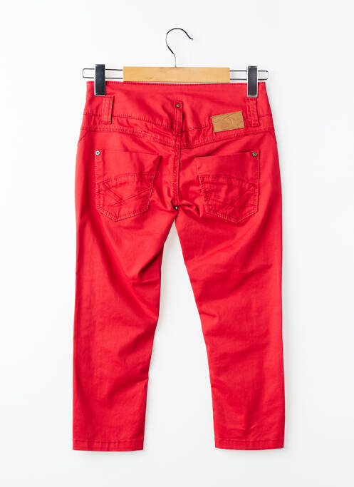 Pantalon trei sferturi talie joasă talie joasă roșu XX BY MEXX femme