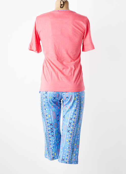 Pijama mâneci scurte portocaliu MASSANA femme