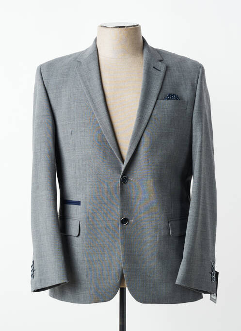 Jachete elegante finisaj interior căptușeală satinată gri FITECOM homme