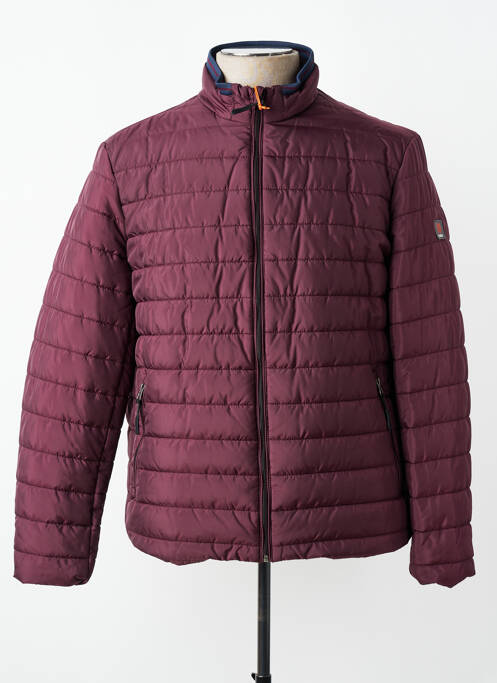 Geacă matlasată mâneci lungi fără glugă violet COFOX homme