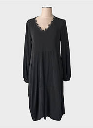 Rochie midi mâneci lungi mâneci lungi negru ALAIN MURATI femme