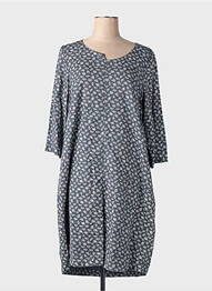 Rochie midi mâneci 3/4 mâneci 3/4 gri MES SOEURS ET MOI femme