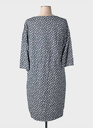 Rochie midi mâneci 3/4 mâneci 3/4 gri MES SOEURS ET MOI femeie