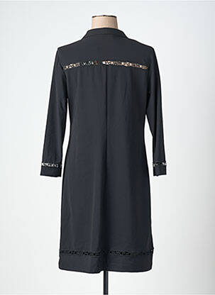 Rochie scurtă mâneci lungi mâneci lungi negru MC PLANET femeie