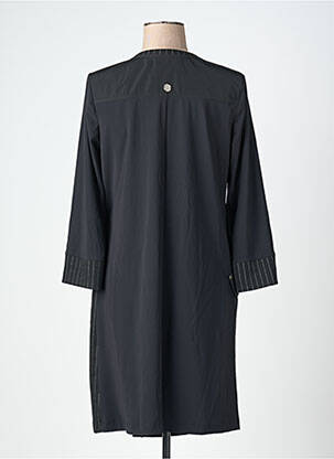 Rochie midi mâneci lungi mâneci lungi negru MC PLANET femeie