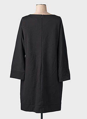 Rochie midi mâneci lungi mâneci lungi negru ORTO BOTANICO femeie