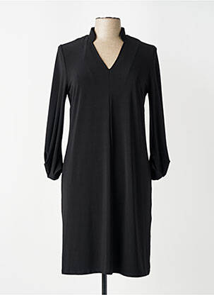 Rochie scurtă mâneci 3/4 mâneci 3/4 negru MC PLANET femeie