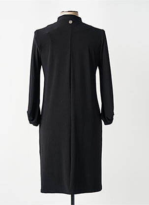 Rochie scurtă mâneci 3/4 mâneci 3/4 negru MC PLANET femeie
