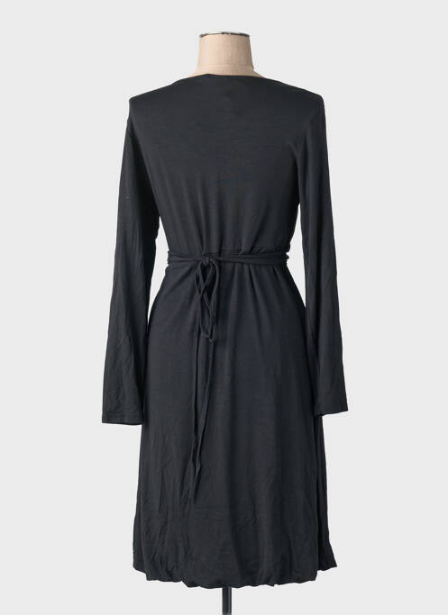Rochie midi mâneci lungi mâneci lungi negru SISTE'S femme