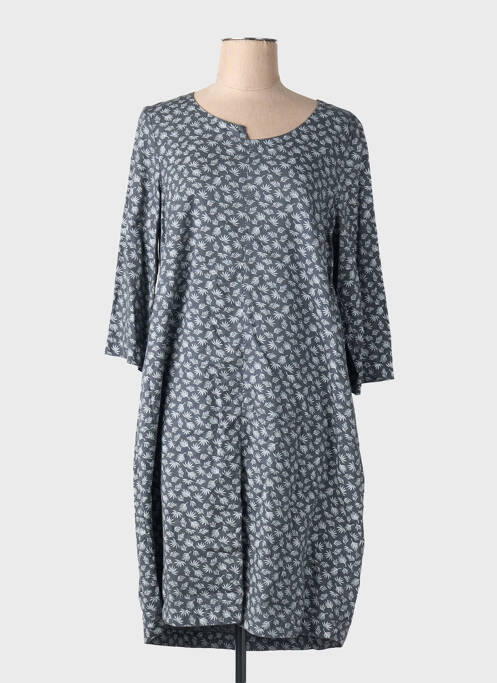 Rochie midi mâneci 3/4 mâneci 3/4 gri MES SOEURS ET MOI femme