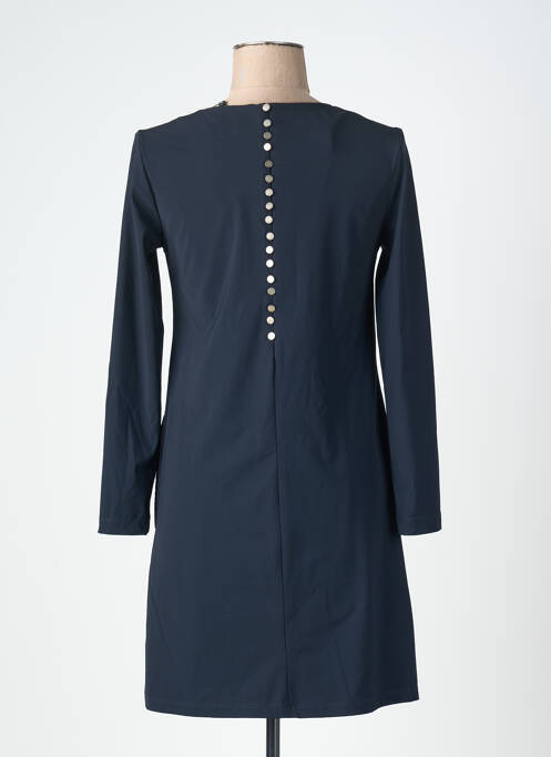 Rochie scurtă mâneci lungi mâneci lungi albastru MC PLANET femme