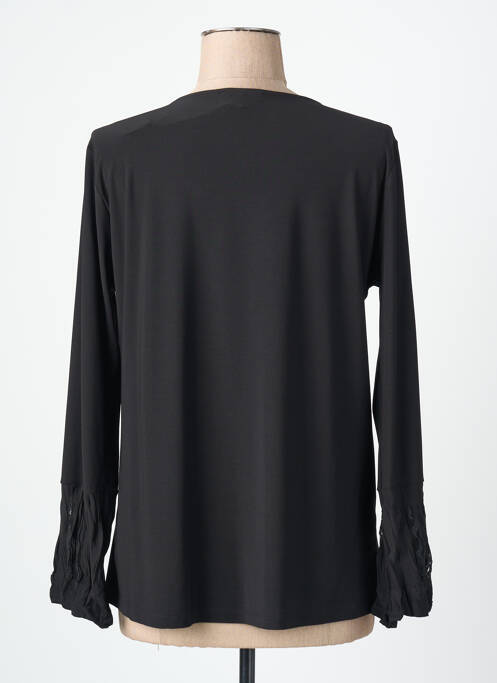 Tricou mâneci lungi mâneci lungi negru ALAIN MURATI femme