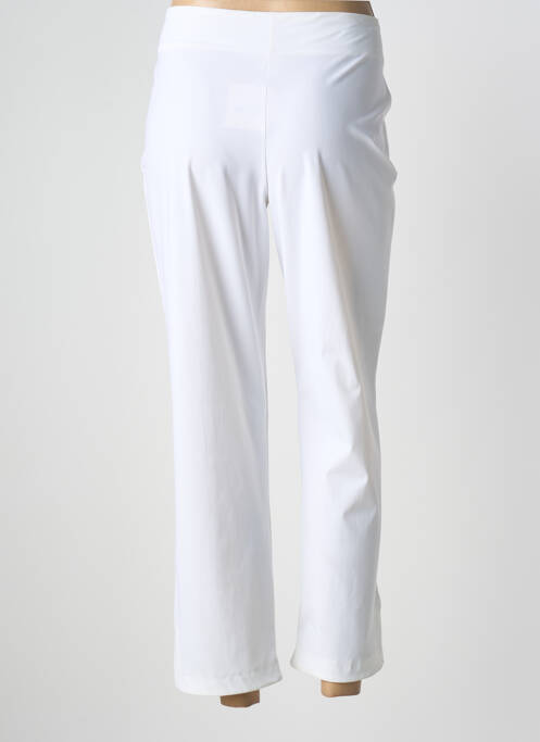 Pantalon 7/8 talie elastică mărime normală bej 3322 femme