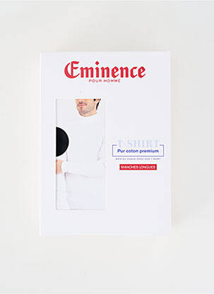 Tricou croială cambrată mâneci lungi negru EMINENCE bărbat