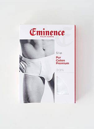 Chilot țesătură jersey alb EMINENCE homme