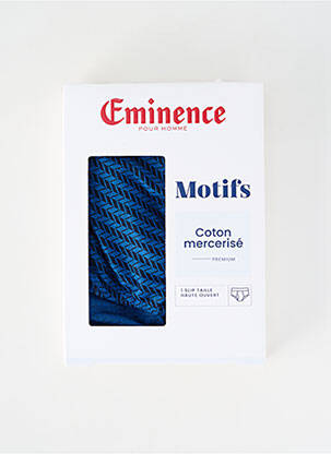 Chilot imprimeu fantezie albastru EMINENCE bărbat